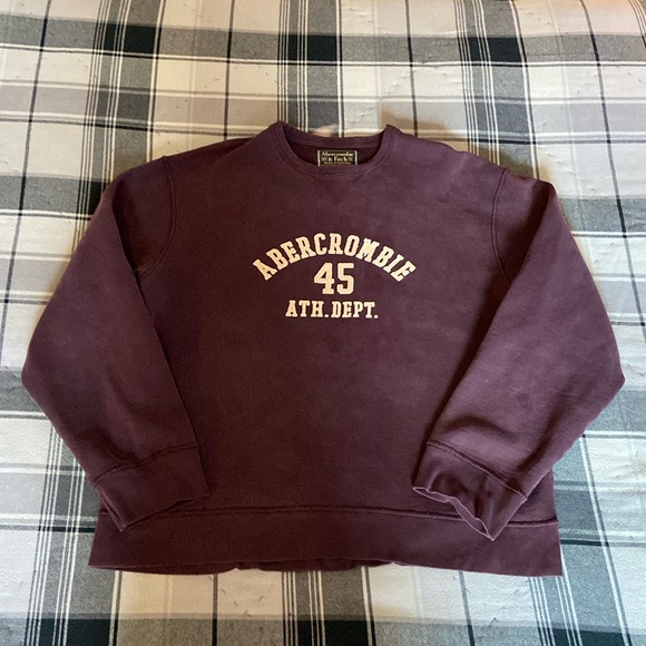 abercrombie kids Other - Vintage Abercrombie & Fitch Boys XL Burgundy Sweater